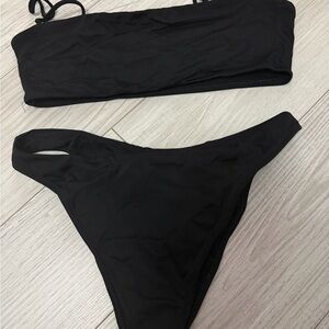 Black Women's Swimwear Set
